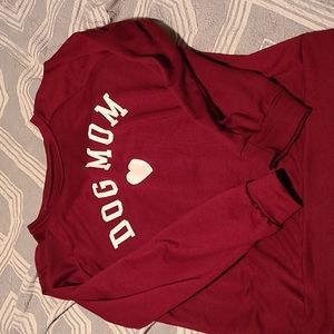 Dog mom crewneck